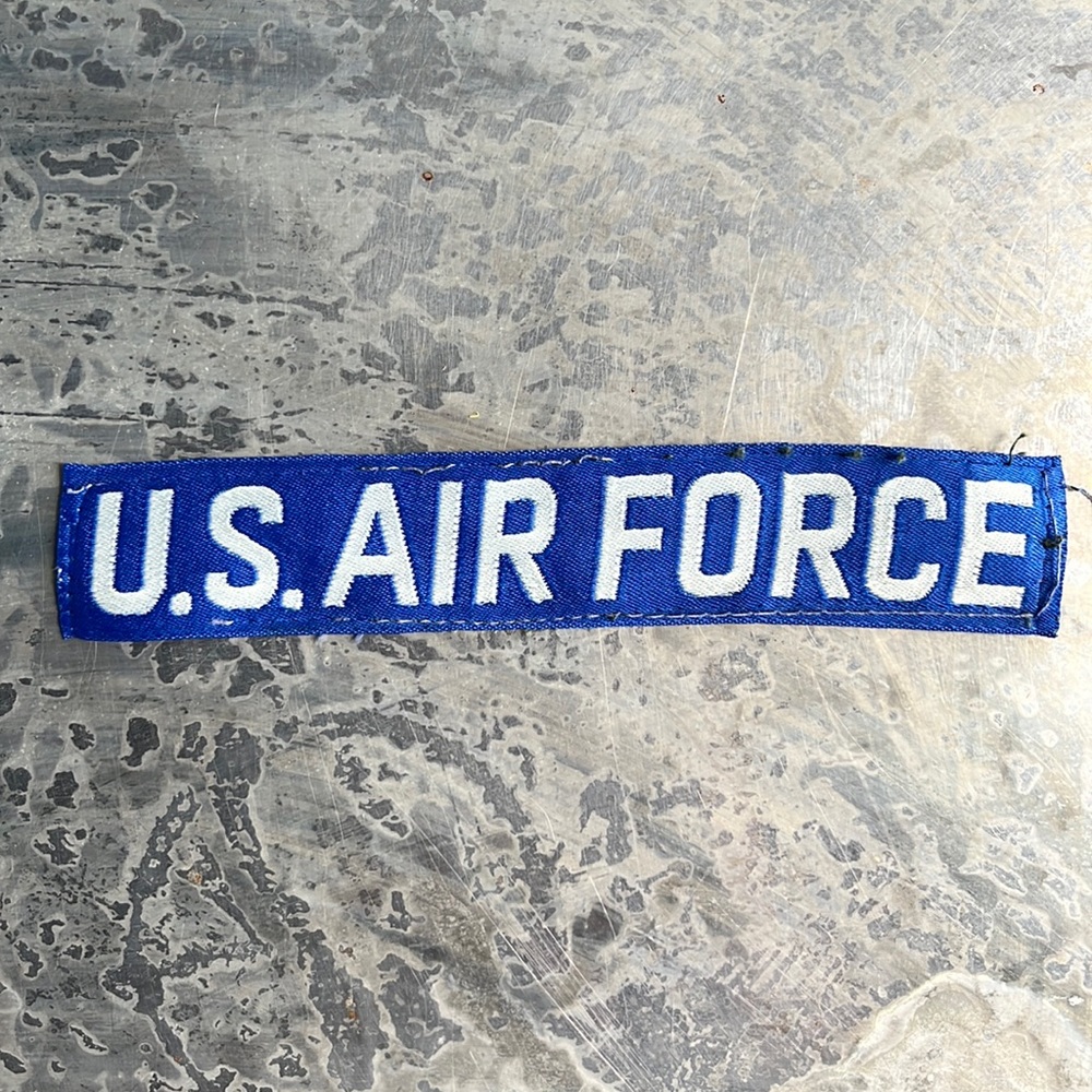 U.S. AIR FORCE Vintage blue tape patch